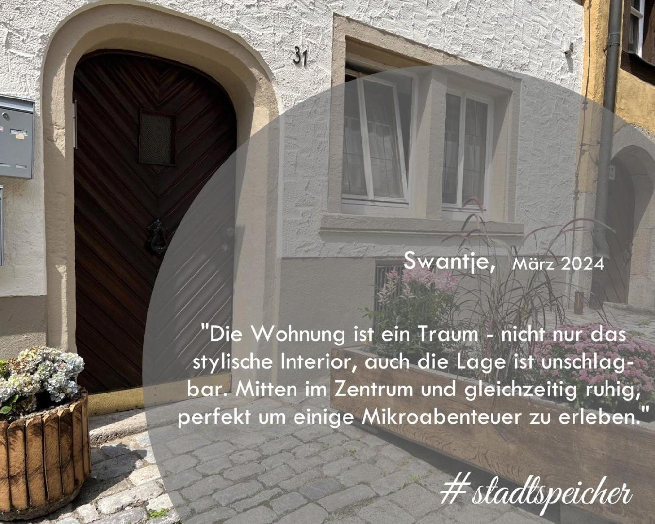 #Stadtspeicher - Suite Goldener Stern In Der Altstadt Rothenburg ob der Tauber Ngoại thất bức ảnh